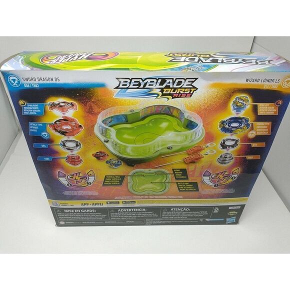 Hasbro Beyblade Burst Rise Hypersphere Infinity Brink Battle Set, 2 Tops New! - Picture 4 of 6